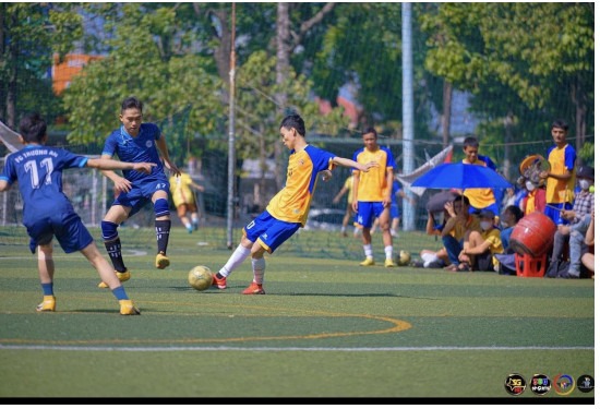 pha tranh bóng Trường Phúc và Nghĩa Phát